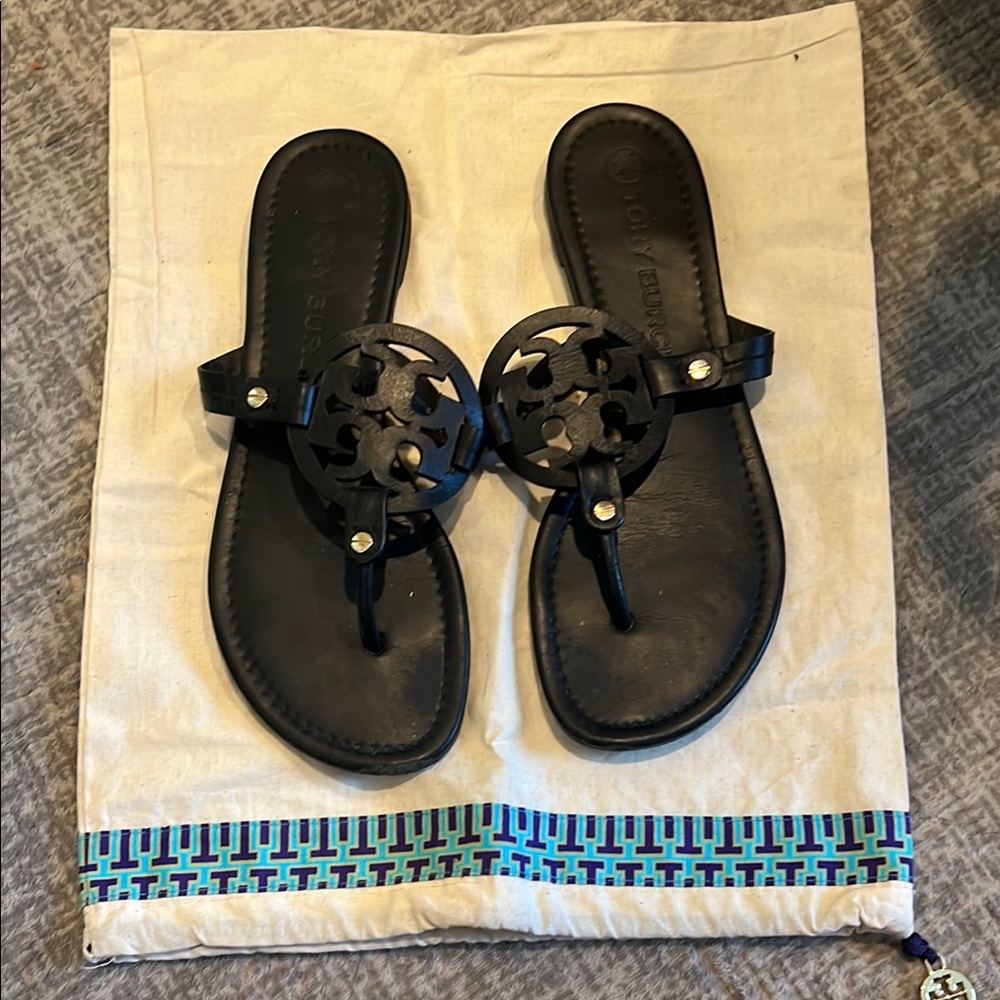 Tory Burch black sandals